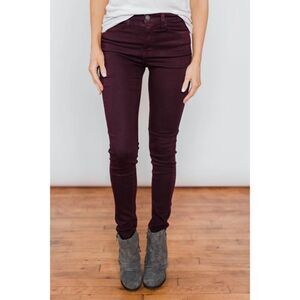 Kancan wine skinny jegging jeans Size 23